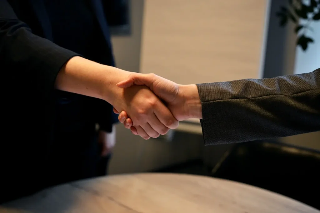HC Solutions handshake